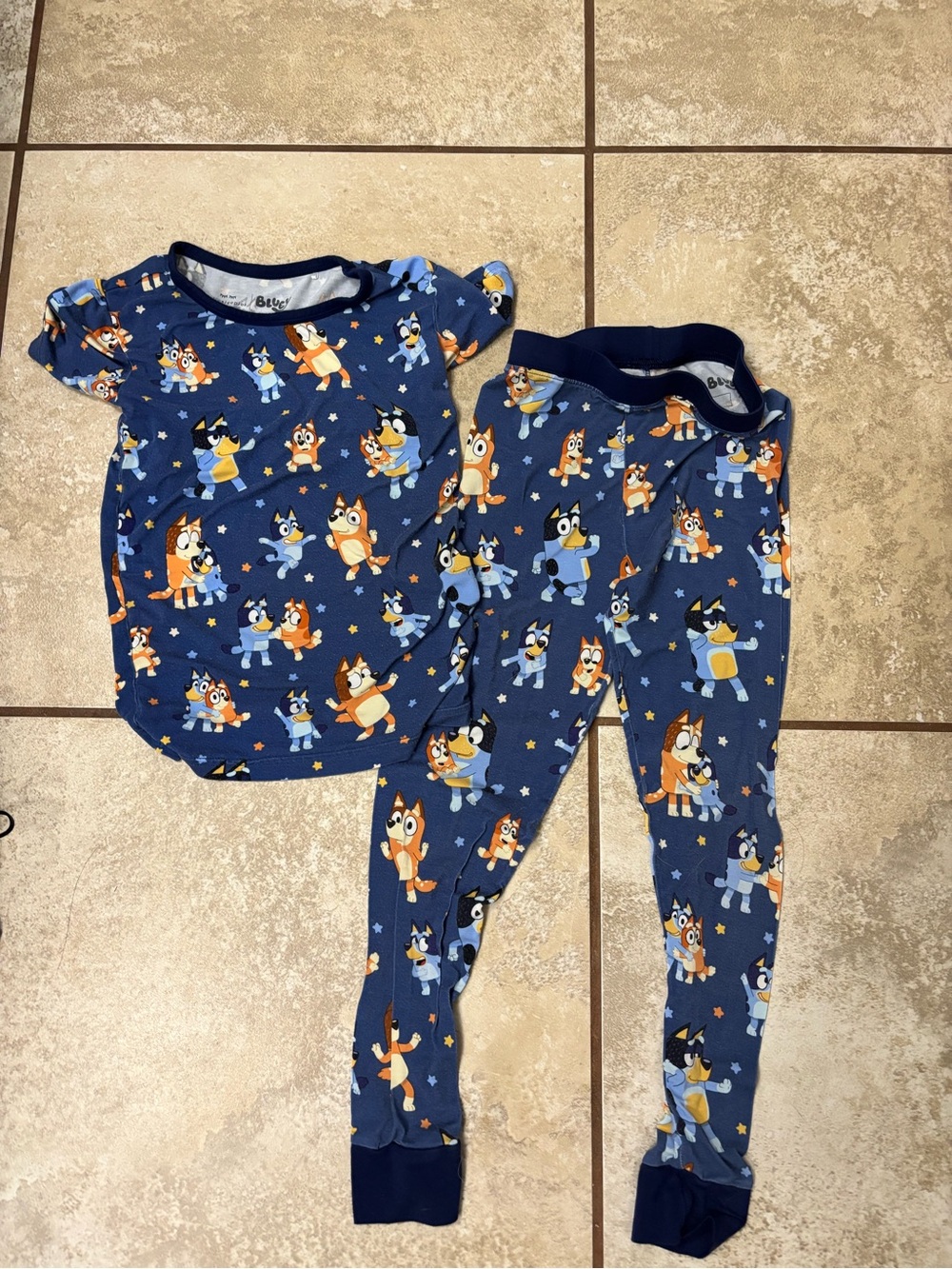 Little Sleepies Bluey Pajamas